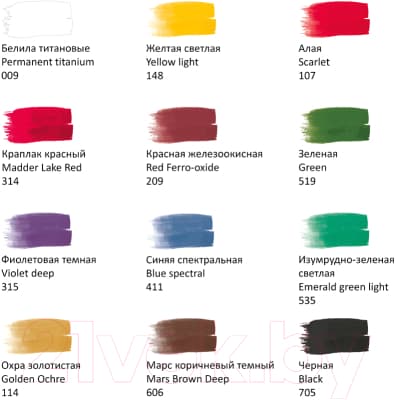 Гуашь ГАММА Модерн / 221004 3