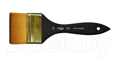Кисть для рисования ГАММА Синтетика №80 / 901080 2