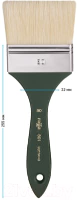 Кисть для рисования ГАММА Щетина №80 / 801080 4