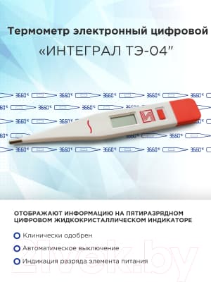 Электронный термометр Интеграл ТЭ-04 5
