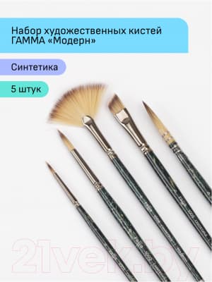Набор кистей ГАММА Модерн. Синтетика / 1001005 2