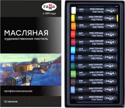 Набор масляной пастели ГАММА 504231