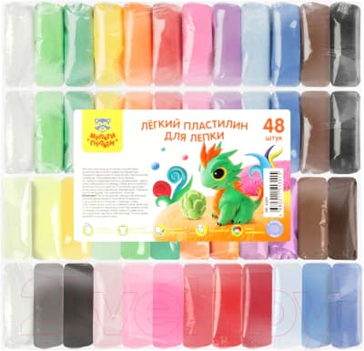 Пластилин легкий Мульти-пульти ЛП_53311