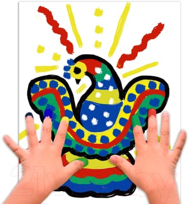 Пальчиковые краски Brauberg Kids. Классика / 192397 6