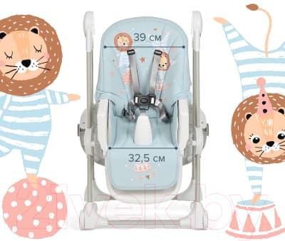 Стульчик для кормления Pituso Mimi / HC502-Lion 10