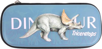 Пенал Darvish Dinosaur. Triceratops / DV-12955-2