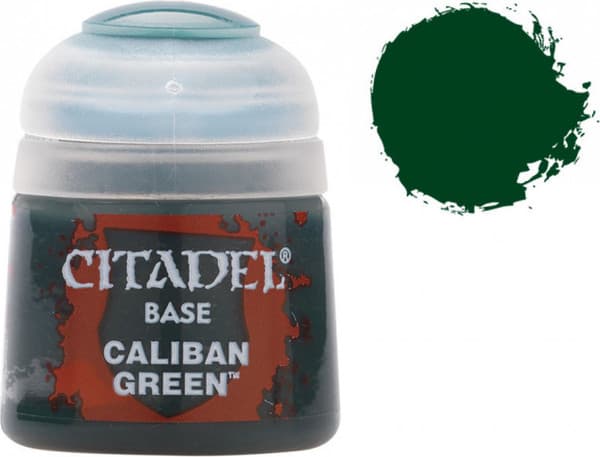 Краска для моделей Citadel Base. Caliban Green / 21-12 2