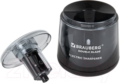 Точилка Brauberg Double Blade Black. Электрическая / 271336 6