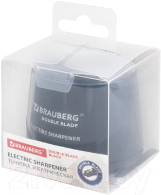 Точилка Brauberg Double Blade Black. Электрическая / 271336 8