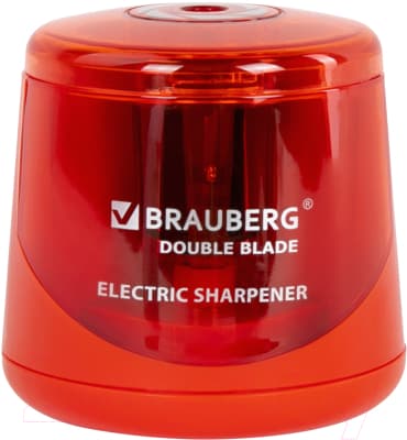 Точилка Brauberg Double Blade Red. Электрическая / 271338 2