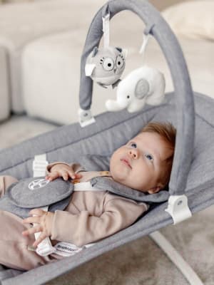 Детский шезлонг Amarobaby Happy Swing / AB23-22HAPPY/11 8