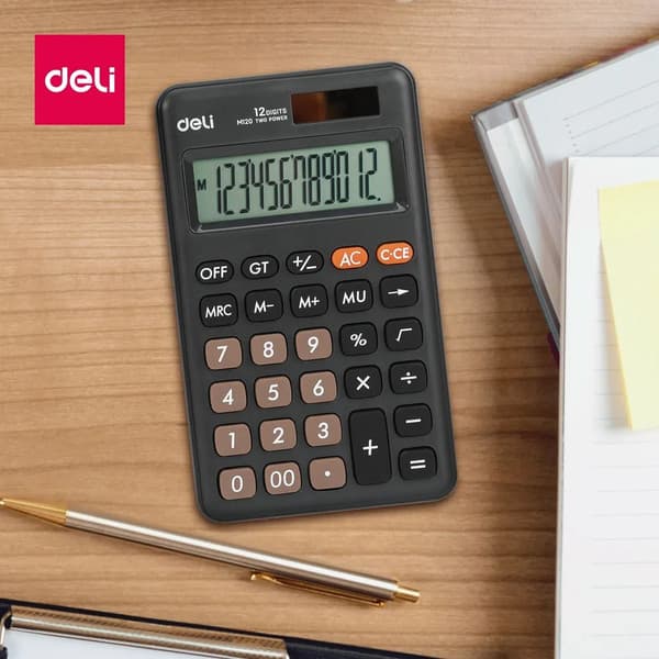 Калькулятор Deli EM120 7