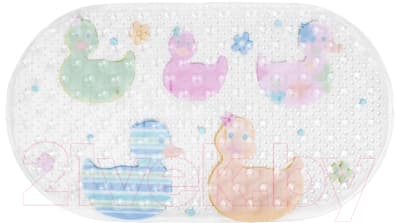 Коврик для купания Brauberg Kids Утята Противоскользящий / 665184 2