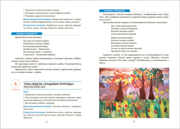 План-конспект уроков Мозаика-Синтез Рисование в детском саду. 6-7 лет / МС13865 4