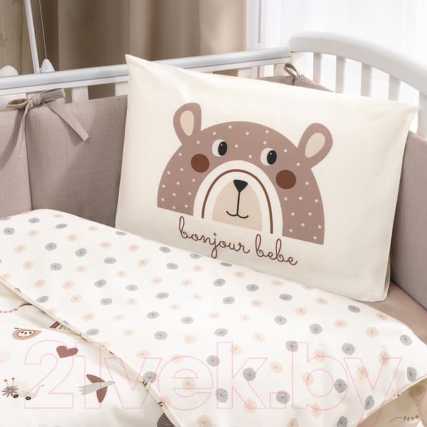 Комплект постельный для малышей Perina Bonjour Bebe / BB3-01.1 3