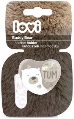 Держатель для пустышки Lovi Buddy Bear / 10/887 2