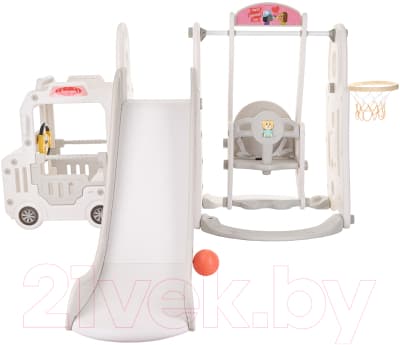 Горка-комплекс Pituso Cute Truck / UN-BS01-white 2