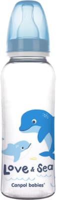 Бутылочка для кормления Canpol Love & Sea / 59/400