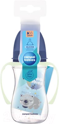 Бутылочка для кормления Canpol EasyStart Sleepy Koala / 35/237 10