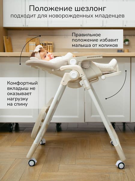 Стульчик для кормления Amarobaby Allure / AB23-23ALL/03 5