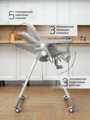 Стульчик для кормления Amarobaby Allure / AB23-23ALL/11 7