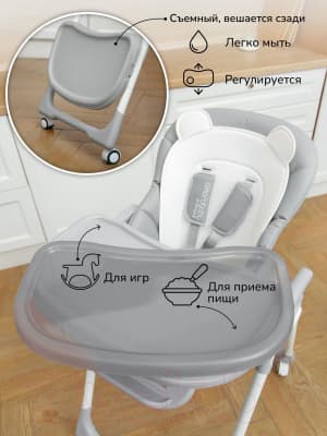 Стульчик для кормления Amarobaby Allure / AB23-23ALL/11 9