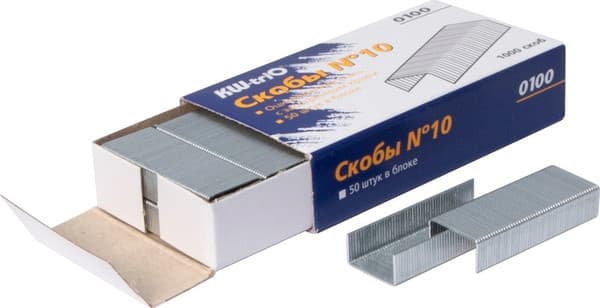 Скобы канцелярские KW-Trio 0100/20 5