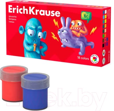 Гуашь Erich Krause Jolly Friends / 61416 4