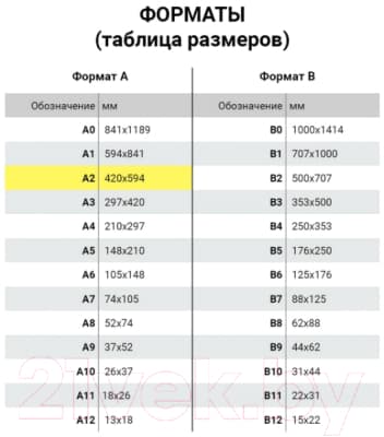 Набор бумаги для рисования Brauberg Луг / 111062 5