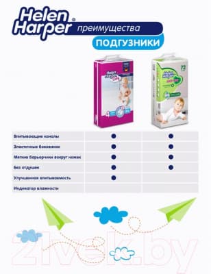 Подгузники детские Helen Harper Soft & Dry XL 6