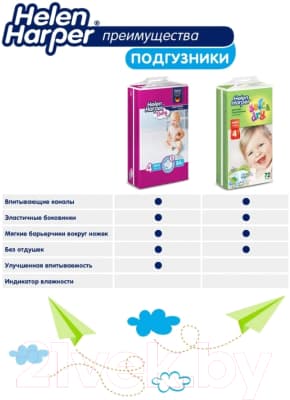 Подгузники детские Helen Harper Baby XL 7