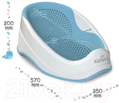 Горка для купания Kidwick Дельфин / KW290200 6