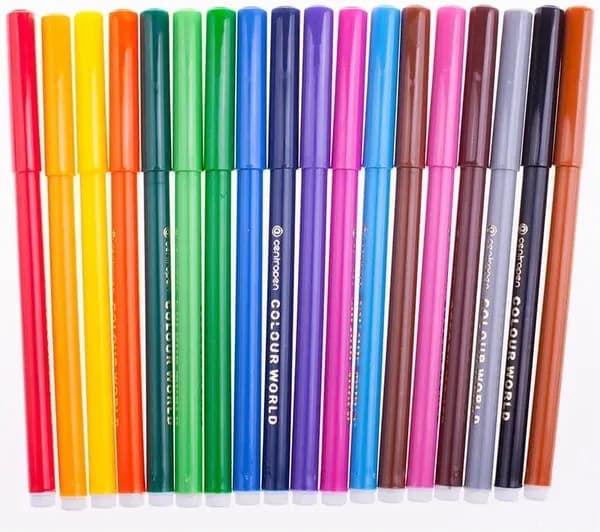 Фломастеры Centropen Colour World / 7 7550 1884/7 7550 1801 2