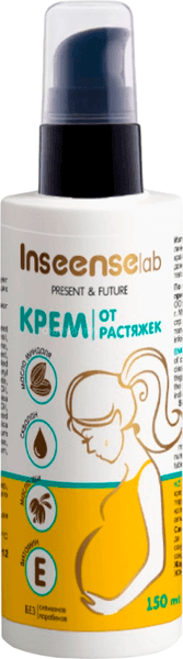 Крем от растяжек Inseense От растяжек / Ins150PregCream