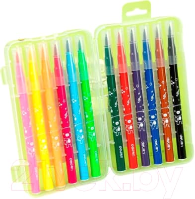 Фломастеры Deli ColoRun / HM55512