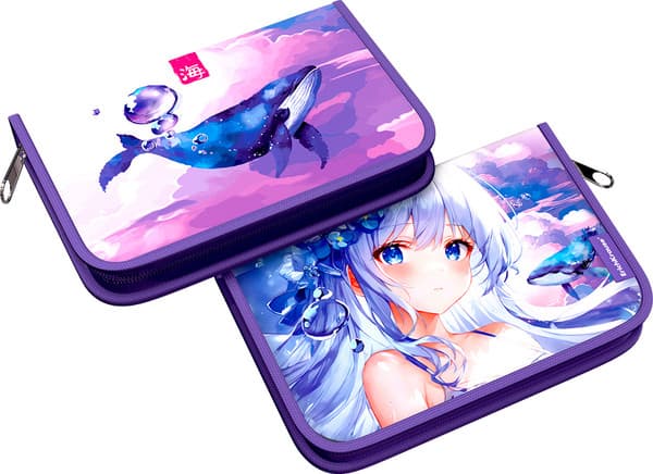Пенал Erich Krause Kawaii Whale / 60218