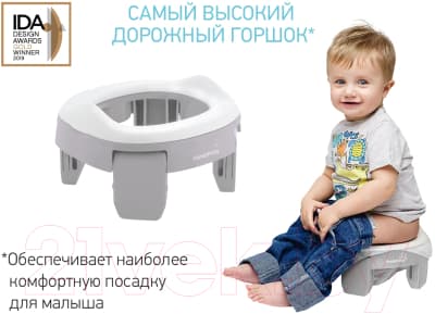 Дорожный горшок ROXY-KIDS HandyPotty / HP-255GG 7