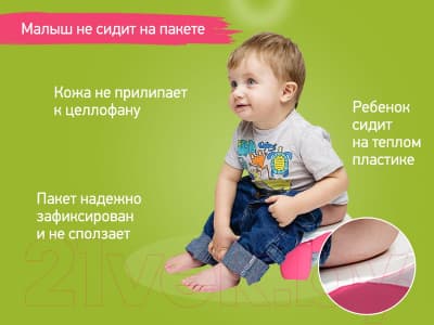 Дорожный горшок ROXY-KIDS HandyPotty / HP-255FG 6