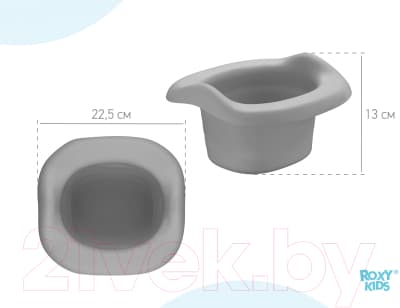 Вставка для детского горшка ROXY-KIDS ML-235RU-GR 10