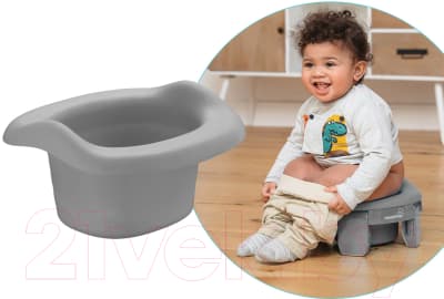 Вставка для детского горшка ROXY-KIDS ML-235RU-GR 2