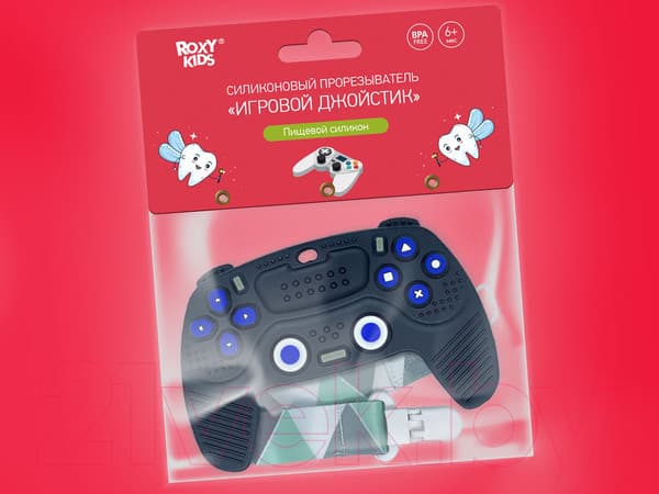 Прорезыватель для зубов ROXY-KIDS Игровой джойстик / RTVP-002 2