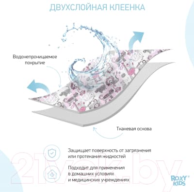 Клеенка детская ROXY-KIDS R-0078/76N 7