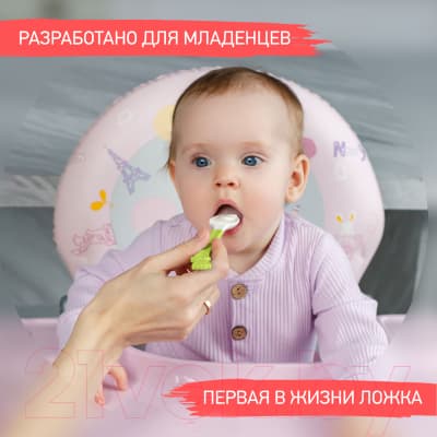 Набор столовых ложек для кормления ROXY-KIDS Bunny Cook / RFD-020-PR 9