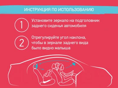 Зеркало для присмотра за ребенком ROXY-KIDS RMI-003 6