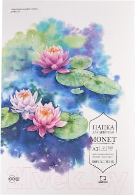 Набор бумаги для рисования Малевичъ Monet. Fin / 402225