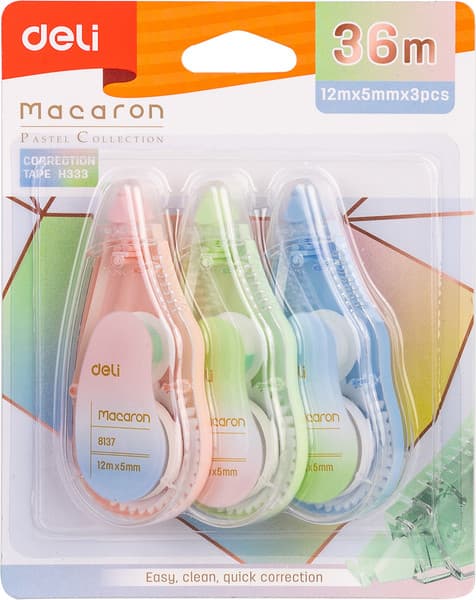 Корректор для текста Deli Macaron / H333 3