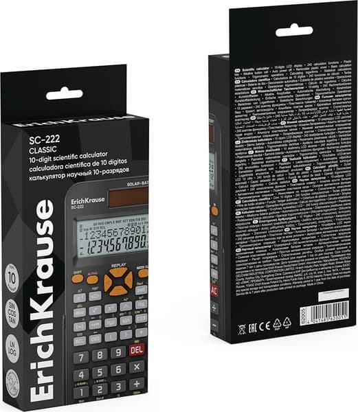 Калькулятор Erich Krause SC-222 Classic / 62005 6