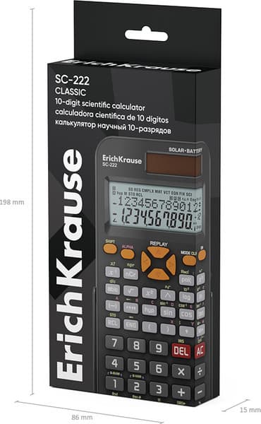 Калькулятор Erich Krause SC-222 Classic / 62005 8