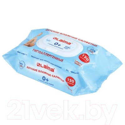 Влажные салфетки детские Laima Kids / 128079 3