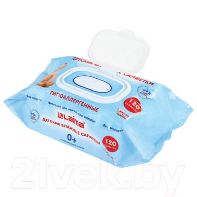 Влажные салфетки детские Laima Kids / 128079 4